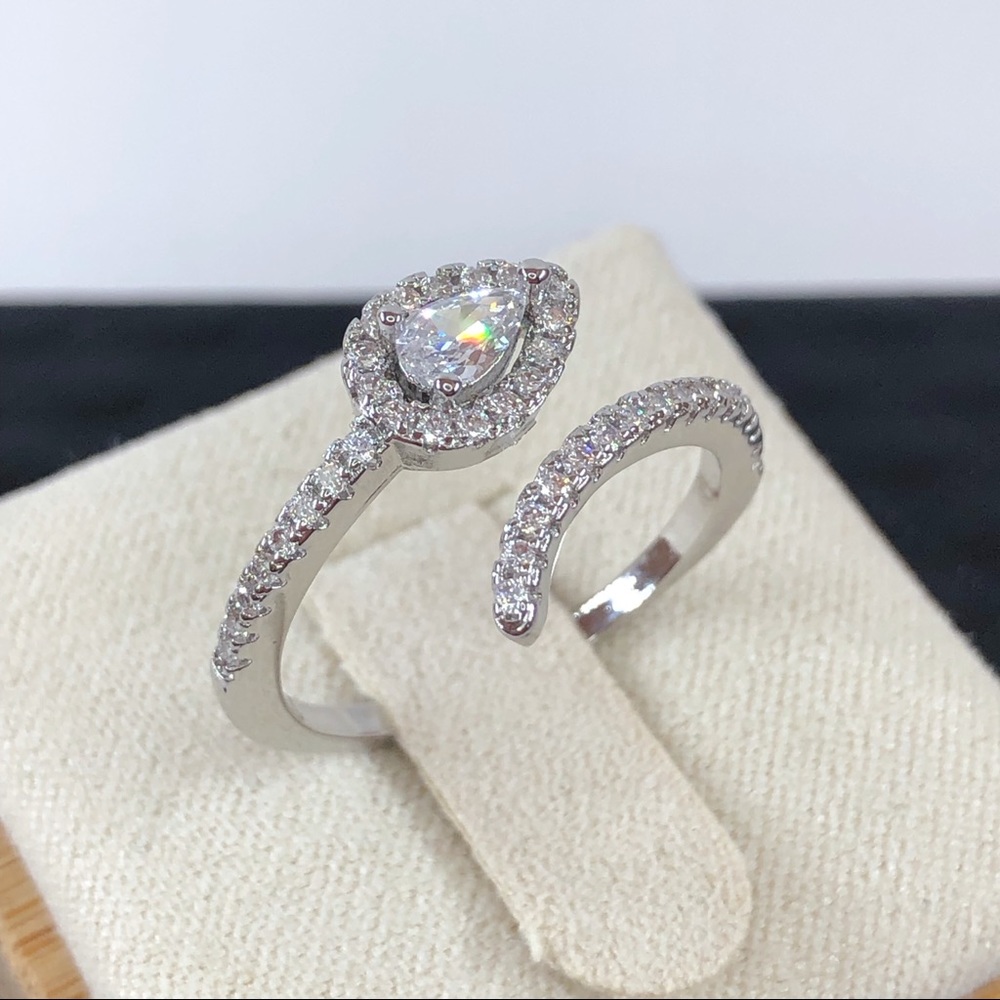 S925 Sterling Sliver Adjustable Ring - Picture 4 of 8